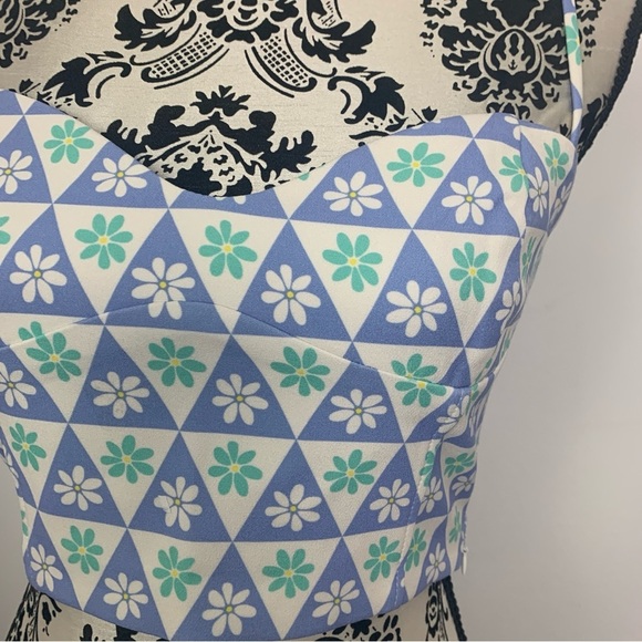 NWT Zara Corset Crop Top - Picture 8 of 14